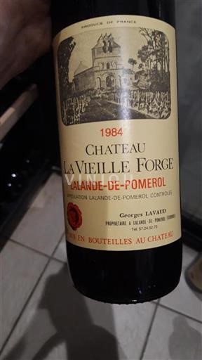 Bordeaux Lalande-de-pomerol Château La Vieille Forge 1984