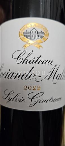 Bordeaux Haut-Médoc Château Sociando-Mallet Sylvie Gautreau 2022