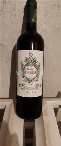 Bordeaux Margaux Grand Cru Château Ferrière 2017