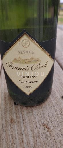 Alsacia Grand Cru Francis Beck Tentation 2010