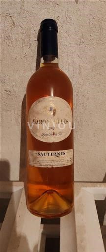 Bordeaux Sauternes Garonnelles 2006