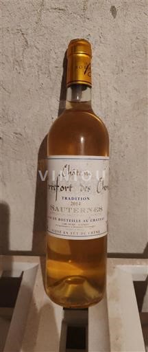 Bordeaux Sauternes Château Roumieu Tradition 2014