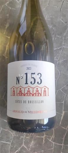 Roussillon Côtes-du-roussillon Arnaud de Villeneuve N°153 2023