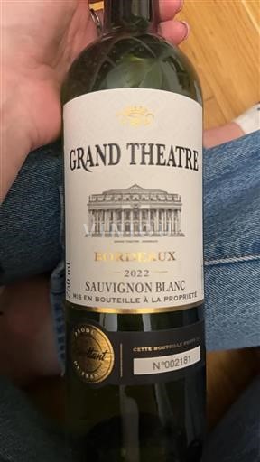 Bordeaux Grand Theatre Sauvignon Blanc 2022