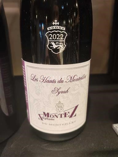 Valle del Rodano Saint-Joseph Stéphane Montez Les Hauts du Monteillet 2022