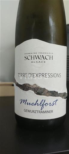 Alsace Gewurztraminer Grand Cru Domaine François Schwach Muehlforst 2018