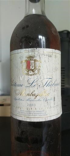 Sud-Ovest Monbazillac Château Le Thibaut 2003