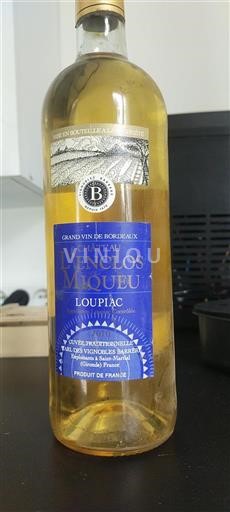 Bordeaux Loupiac Château L'Enclos Miqueu Traditionnelle 2010