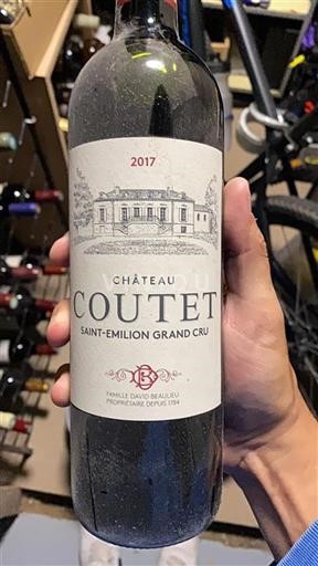 Burdeos Saint-Émilion Grand Cru Château Coutet 2017