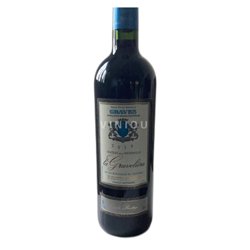 Bordeaux Graves Château La Mazerolle La Gravelière 2018