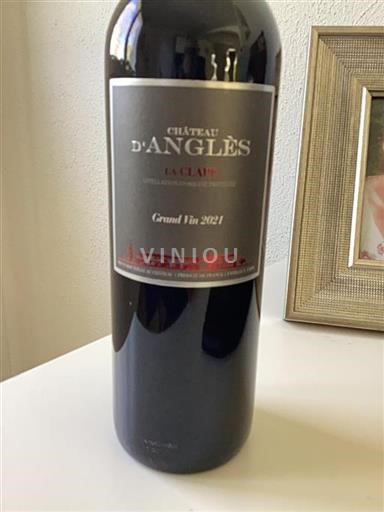 Languedoc La Clape Domaine Anglès Grand Vin 2021
