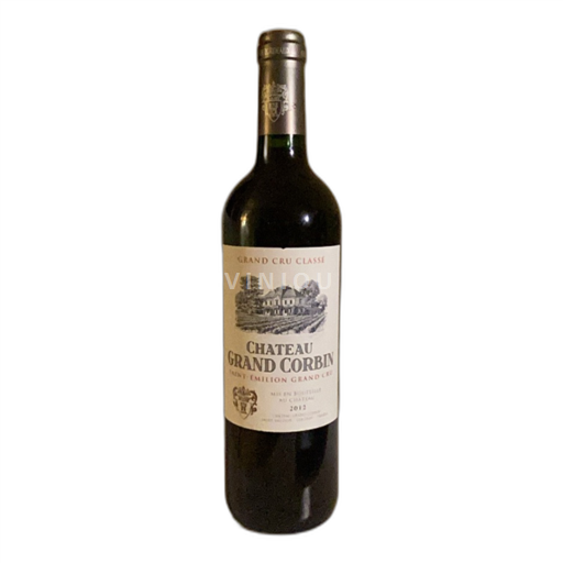 Bordeaux Saint-Émilion Château Grand Corbin 2012