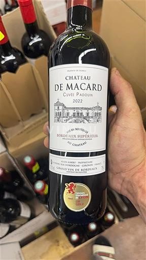 Bordeaux Bordeaux Supérieur Château Macard Padouin 2022