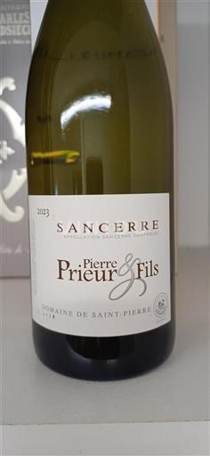 Valle della Loira Sancerre Pierre Prieur & Fils Domaine de Saint-Pierre 2023