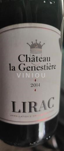 Valle del Rodano Lirac Château La Genestière 2014