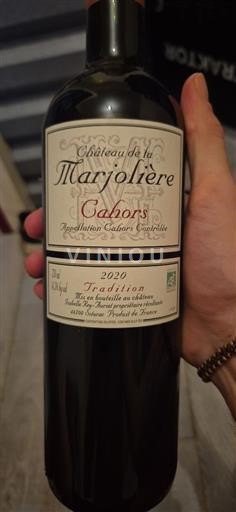 Jihozápad Cahors Château La Marjolière Tradition 2020