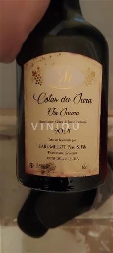 Jura Côtes du Jura EARL MILLOT Père & Fils Vin Jaune 2014