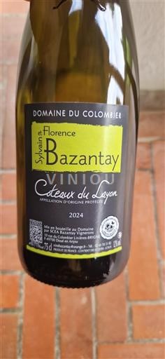 Loire-dalen Coteaux-du-layon Domaine Colombier Sylvain et Florence Bazantay 2024