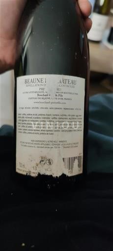 Burgundy Beaune Premier Cru Bouchard Père & Fils Beaune du Château 2017