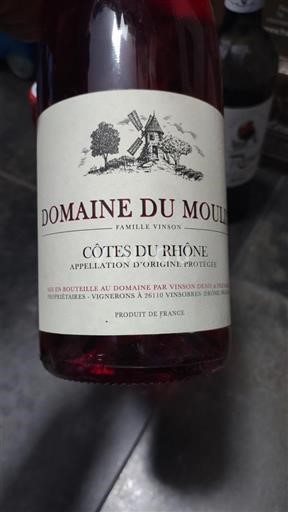 Valle del Rodano Côtes-du-Rhône Domaine Moulin Senza annata