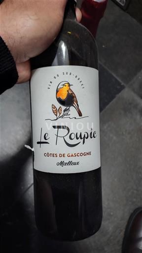 Sydvestfrankrig Côtes de Gascogne Le Roupic Ikke årgangsbestemt