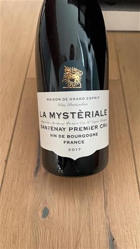 Burgundy Santenay Premier Cru Maison de Grand Esprit La Myst%c3%a8riale 2017