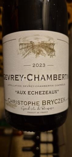 Borgogna Gevrey-Chambertin Christophe Bryczek Aux Echezeaux 2023