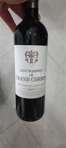 Bordeaux Saint-Émilion Grand Cru Grand Cru Château Grand Corbin Les Charmes de 2015