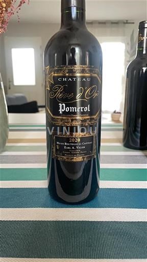 Bordeaux Pomerol Château Rêve Or 2020