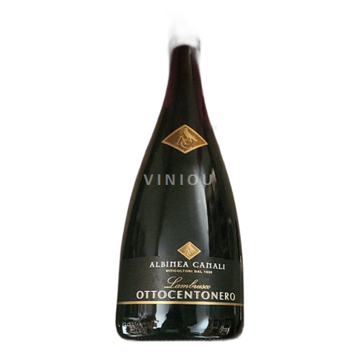 Emilia-Romagna Wines Lambrusco Albinea Canali Ottocentonero Non-Vintage