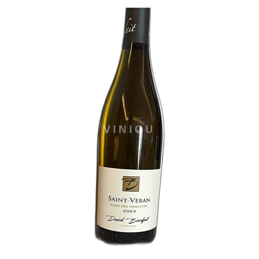 Burgundy Saint-Véran David Bienfait Clos des Poncetys 2023
