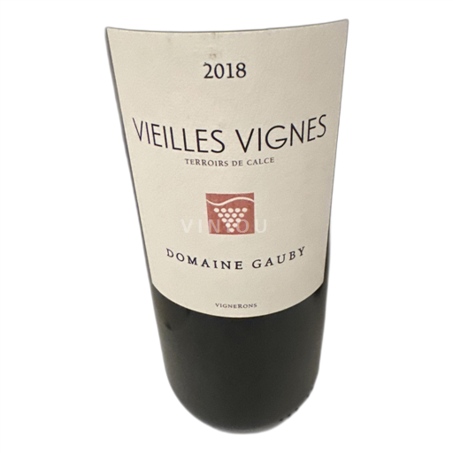 Languedoc et Roussillon Catalan Domaine Gauby Vieilles Vignes - Terroirs de Calce 2018