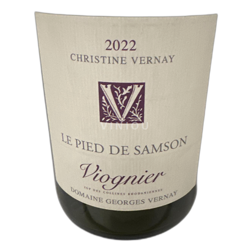 Alpes et pays Rhodaniens Domaine Georges Vernay Viognier - Le Pied de Samson 2022