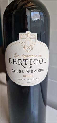 Zuidwest-Frankrijk Côtes-de-duras Berticot Première 2019