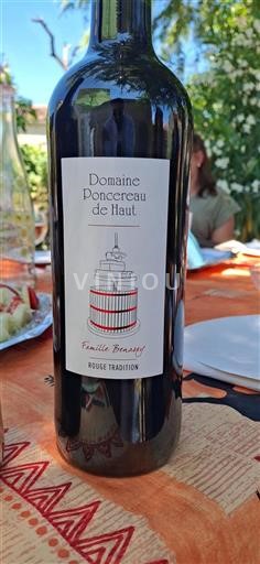Sudoeste Côtes de Duras Domaine Poncerau Famille Benisty Rouge Tradition Sin añada