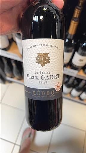 Bordeaux Médoc Château Vieux Gadet 2022