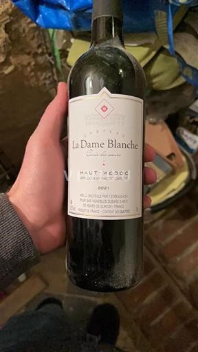 Bordeaux Haut-Médoc Château La Dame Blanche des soeurs 2021