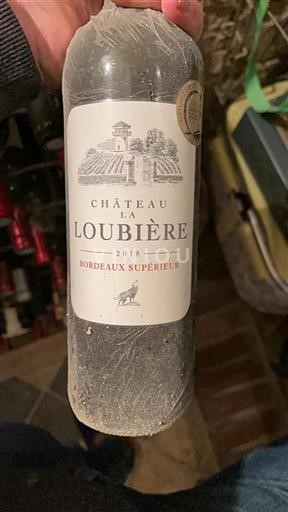 Bordeaux Bordeaux Supérieur Château La Loubière 2018