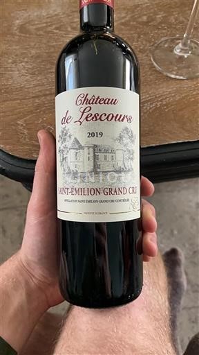 Bordeaux Saint-Émilion Grand Cru Grand Cru Château Lescours 2019