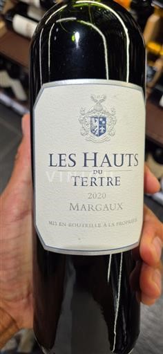Bordeaux Margaux Château Tertre Les Hauts du Tertre 2020