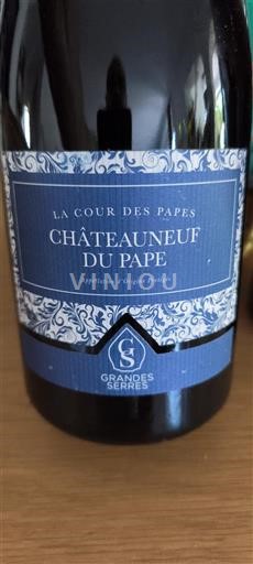 Rhônevallei Châteauneuf-du-Pape Grandes Serres La Cour des Papes 2021