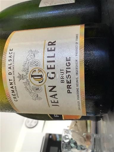 Alsacia Crémant de Alsacia Grand Cru Jean Geiler Prestige Sin añada