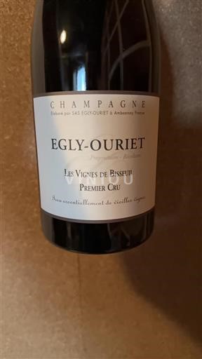Champanhe Egly-Ouriet Les Vignes de Bisseuil 2019