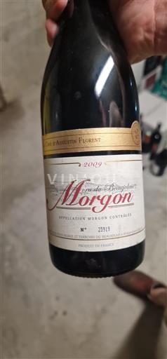 Beaujolais Morgon Cave Augustin Florent 2009