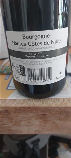 Borgogna Hautes Côtes de Nuits Hubert Fournier 2023