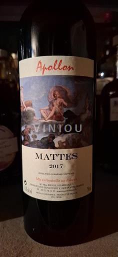 Languedoc Corbières Mattes Apollon 2017