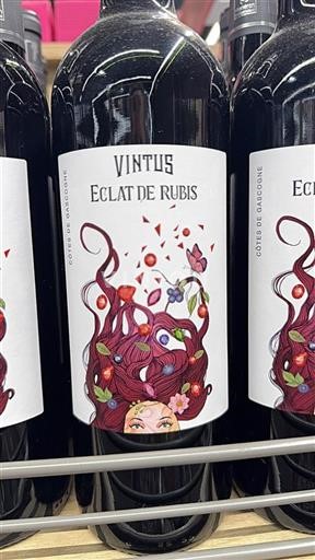 Sydvestfrankrig Côtes de Gascogne Vintus Éclat de Rubis Ikke årgangsbestemt