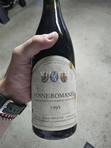 Burgundy Vosne-Romanée Domaine Robert Sirugue 1995