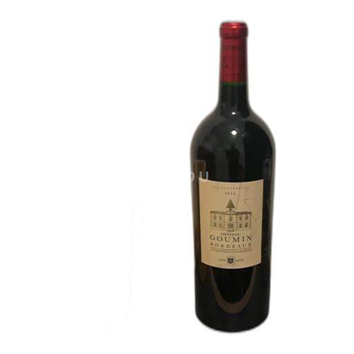 Vin Rouge sec Château Goumin 2016 France Bordeaux AOC