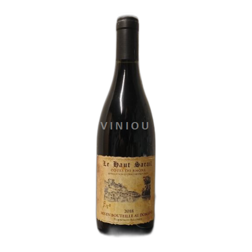 Valle del Ródano Côtes del Ródano Le Haut Sarail 2018